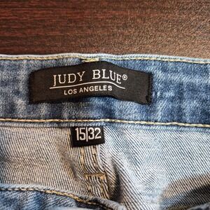 Judy Blue Hi Rise Distressed Skinny Fit Jeans JB82330  Size 15/32 Streetwear